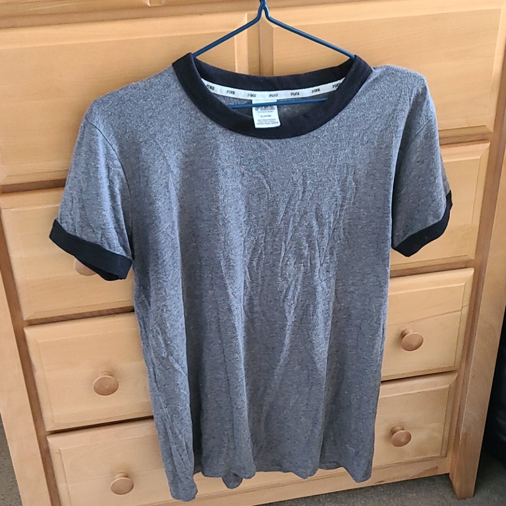Victoria's Secret ladies size medium ringer shirt